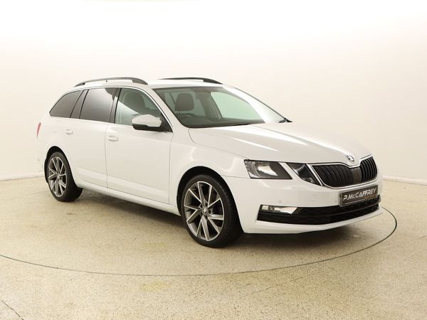 Skoda Octavia Estate, Diesel, 2020, White