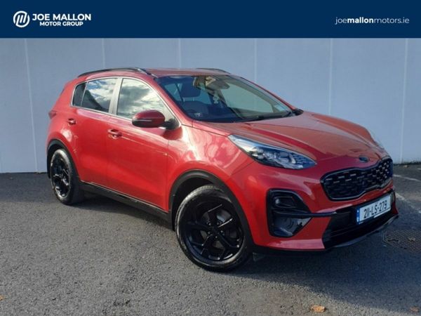 Kia Sportage SUV, Diesel Hybrid, 2021, Red
