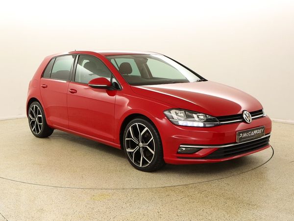 Volkswagen Golf Hatchback, Diesel, 2017, Red