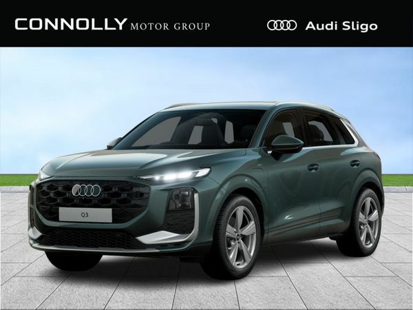 Audi Q3 SUV, Petrol Plug-in Hybrid, 2026, Green