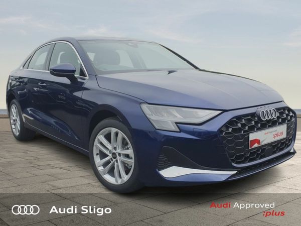 Audi A3 Saloon, Petrol, 2025, Blue