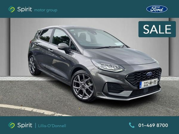 Ford Fiesta Hatchback, Petrol Hybrid, 2022, Grey