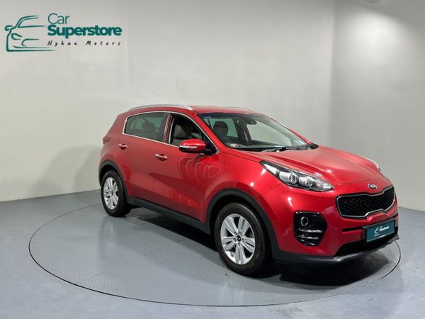 Kia Sportage SUV, Diesel, 2018, Red
