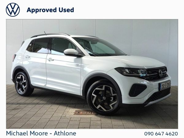 Volkswagen T-Cross Hatchback, Petrol, 2025, White