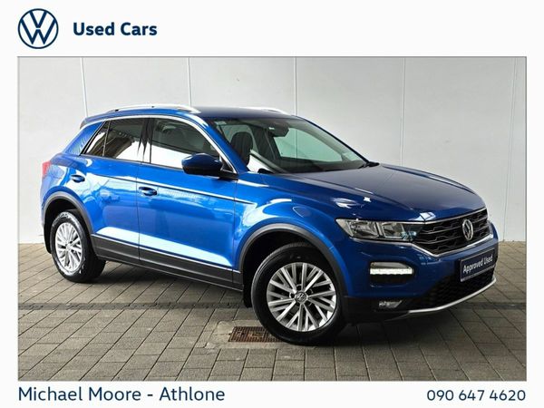 Volkswagen T-Roc SUV, Petrol, 2020, Blue