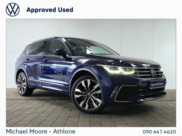 Volkswagen Tiguan Allspace SUV, Diesel, 2024, Blue