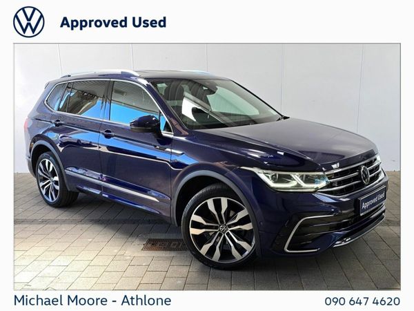 Volkswagen Tiguan Allspace SUV, Diesel, 2023, Blue