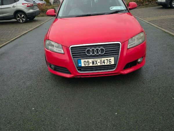 Audi A3 Hatchback, Diesel, 2009, Red