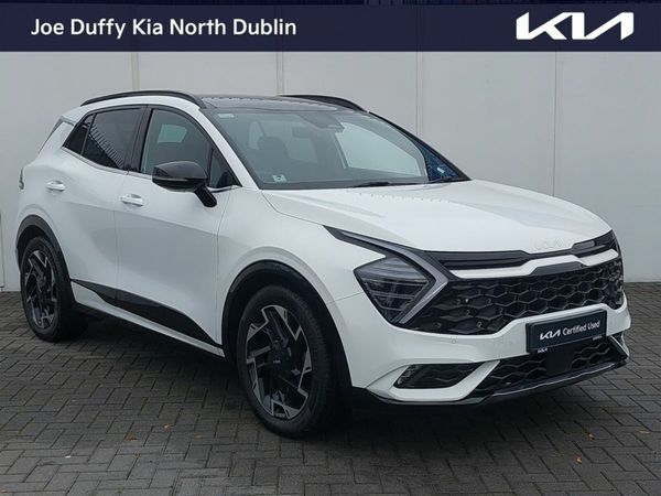 Kia Sportage SUV, Diesel Hybrid, 2023, White