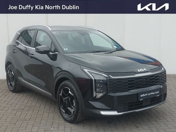 Kia Sportage SUV, Diesel Hybrid, 2025, Black