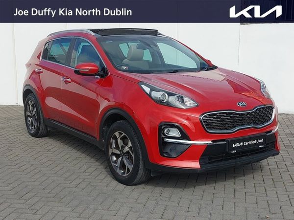 Kia Sportage SUV, Diesel, 2019, Red