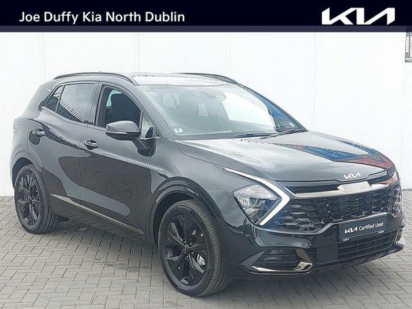 Kia Sportage SUV, Petrol Plug-in Hybrid, 2025, Black