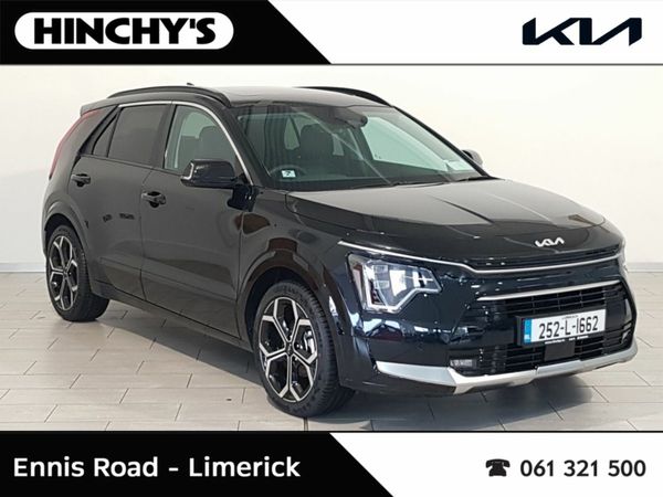 Kia Niro SUV, Petrol Plug-in Hybrid, 2025, Black