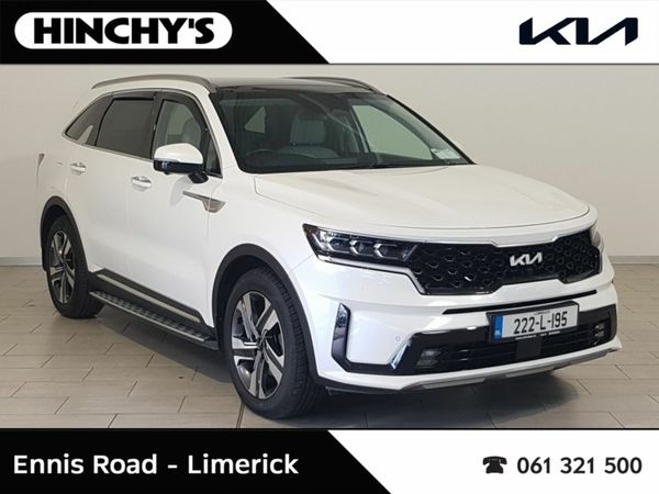 Kia Sorento SUV, Petrol Plug-in Hybrid, 2022, White