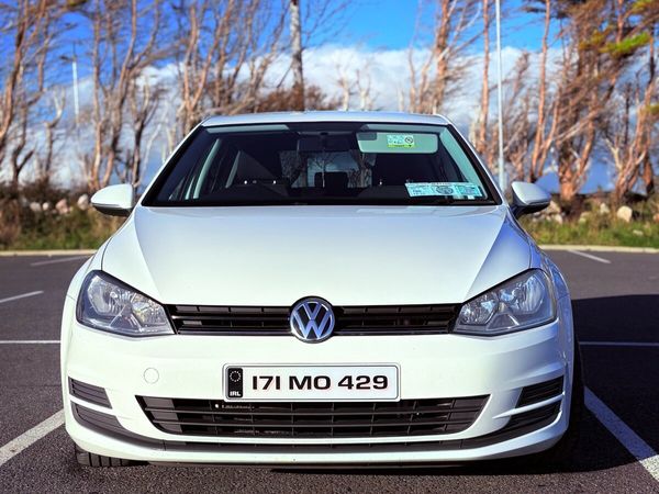 Volkswagen Golf Hatchback, Diesel, 2017, White
