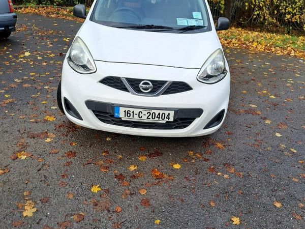 Nissan Micra Hatchback, Petrol, 2016, White