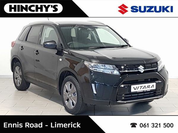 Suzuki Vitara SUV, Petrol Hybrid, 2026, Black