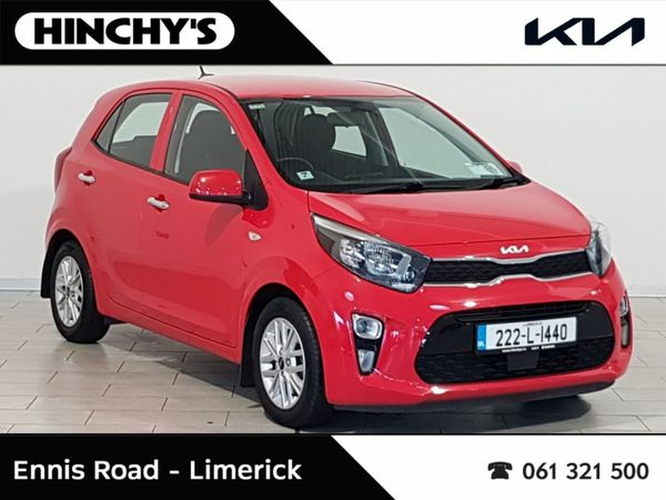 Kia Picanto Hatchback, Petrol, 2022, Red