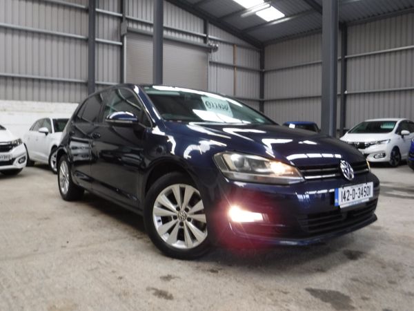 Volkswagen Golf Hatchback, Petrol, 2014, Blue