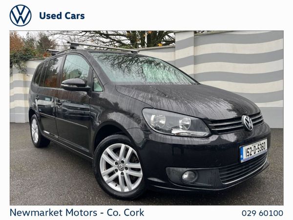 Volkswagen Touran MPV, Diesel, 2015, Black