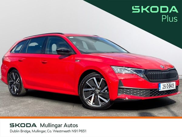 Skoda Octavia Estate, Diesel, 2025, Red