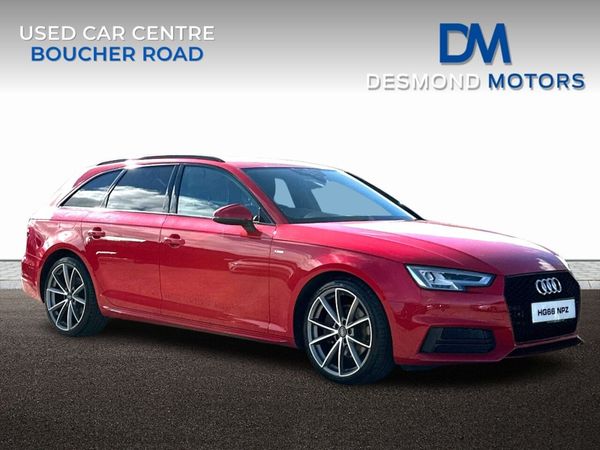 Audi A4 Estate, Diesel, 2017, Red