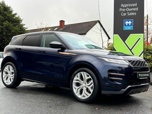Land Rover Range Rover Evoque SUV, Petrol Hybrid, 2022, Blue