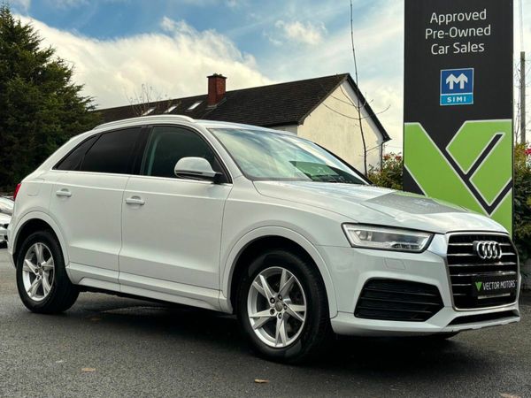 Audi Q3 SUV, Petrol, 2017, White