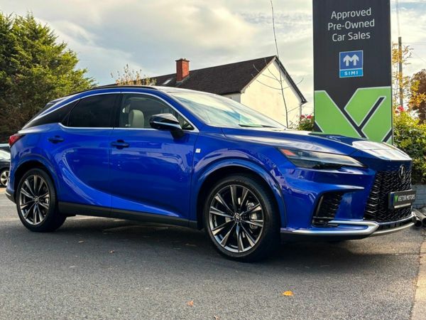Lexus RX450H+ SUV, Petrol Plug-in Hybrid, 2025, Blue