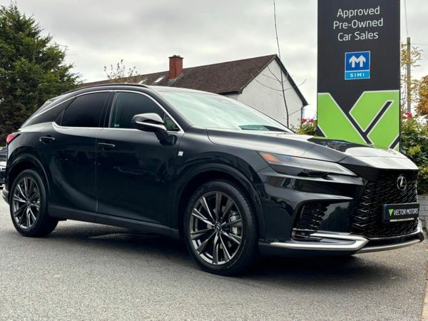 Lexus RX450H+ MPV, Petrol Plug-in Hybrid, 2025, Black
