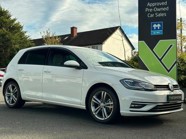 Volkswagen Golf Hatchback, Petrol, 2019, White