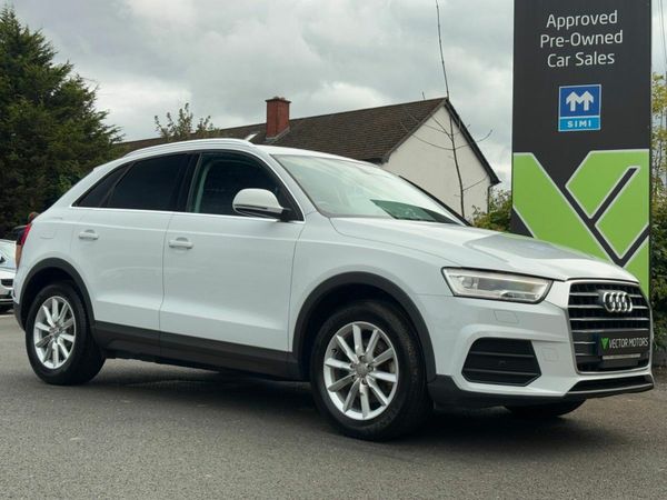 Audi Q3 SUV, Petrol, 2016, White