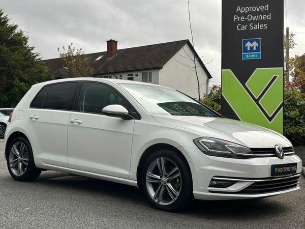 Volkswagen Golf Hatchback, Petrol, 2020, White
