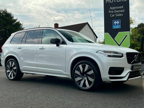 Volvo XC90 SUV, Petrol Plug-in Hybrid, 2024, White