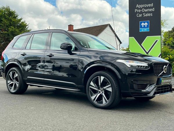 Volvo XC90 SUV, Petrol Plug-in Hybrid, 2024, Black