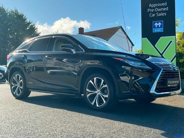 Lexus RX450H SUV, Petrol Hybrid, 2018, Black