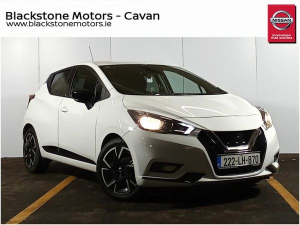 Nissan Micra Hatchback, Petrol, 2022, White