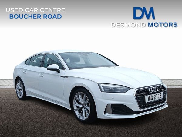 Audi A5 Coupe, Diesel Hybrid, 2022, White
