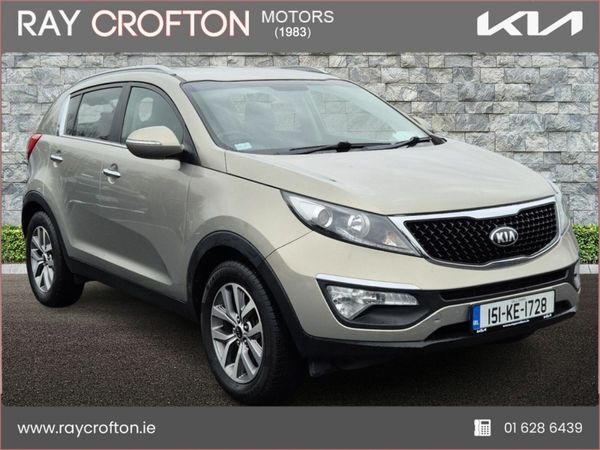 Kia Sportage SUV, Diesel, 2015, Silver