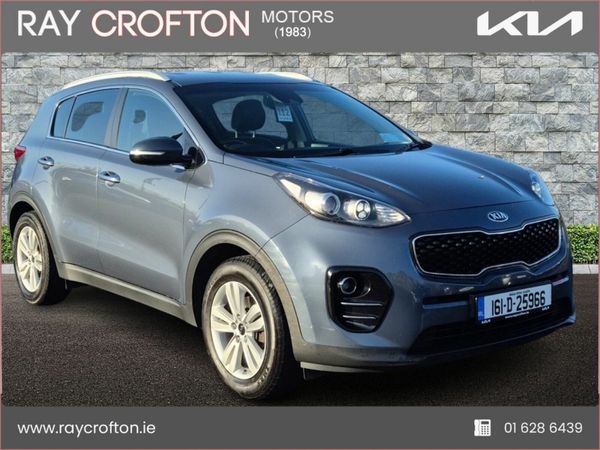 Kia Sportage SUV, Diesel, 2016, Blue