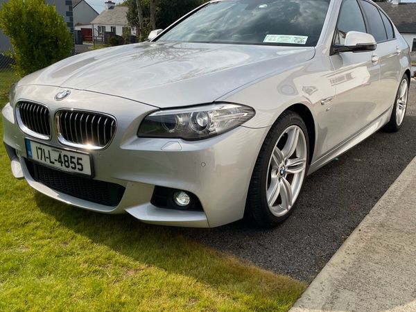 BMW 5-Series Saloon, Diesel, 2017, Silver