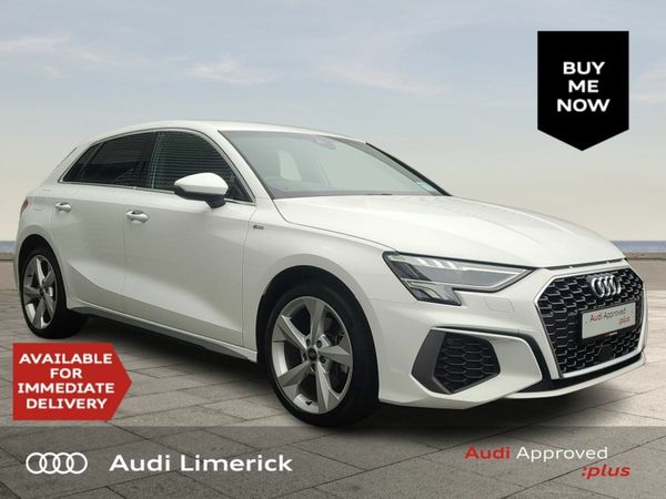 Audi A3 Hatchback, Petrol Plug-in Hybrid, 2023, White