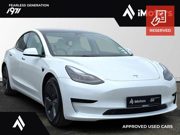 Tesla Model 3 Saloon, Electric, 2023, White