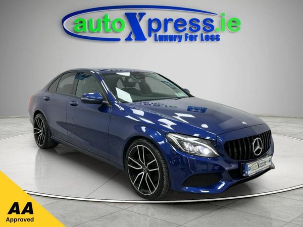 Mercedes-Benz C-Class Saloon, Diesel, 2016, Blue