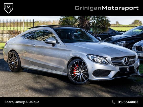 Mercedes-Benz C-Class Coupe, Diesel, 2017, Silver