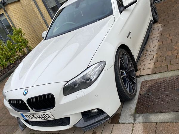 BMW 5-Series Saloon, Diesel, 2013, White