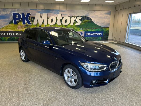 BMW 1-Series Hatchback, Petrol, 2017, Blue