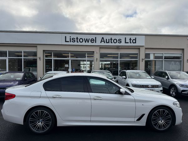 BMW 5-Series Saloon, Diesel, 2017, White