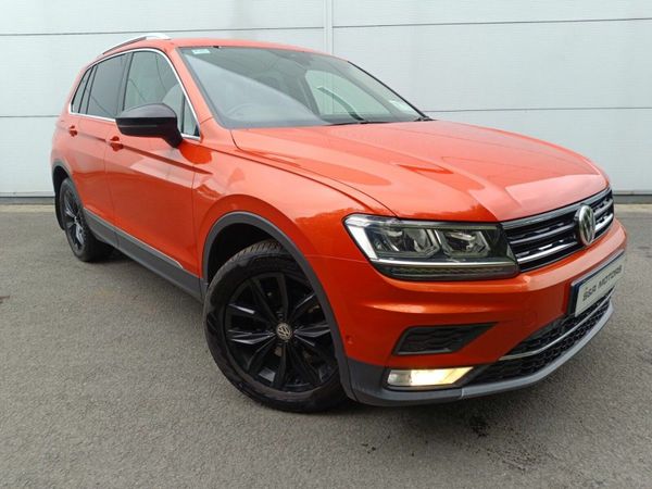 Volkswagen Tiguan SUV, Diesel, 2017, Orange