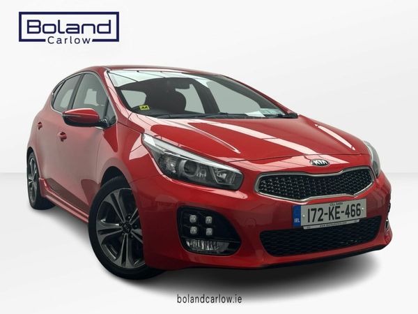 Kia Ceed Hatchback, Petrol, 2017, Red